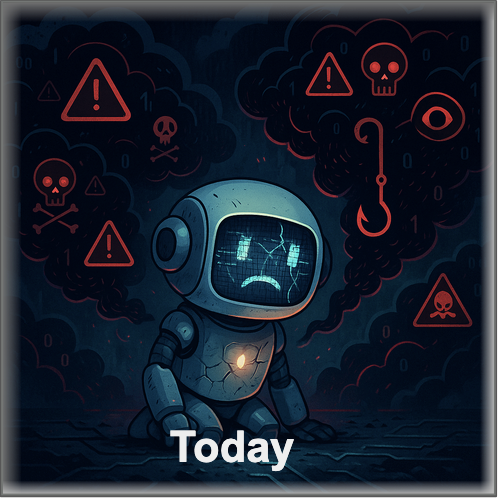 Broken AI agent today