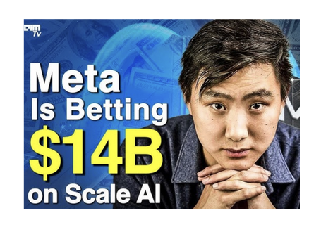 Meta bets $14B on Scale AI